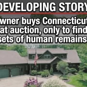 Fostoria News Connecticut house with three sets of human remains inside, news story.